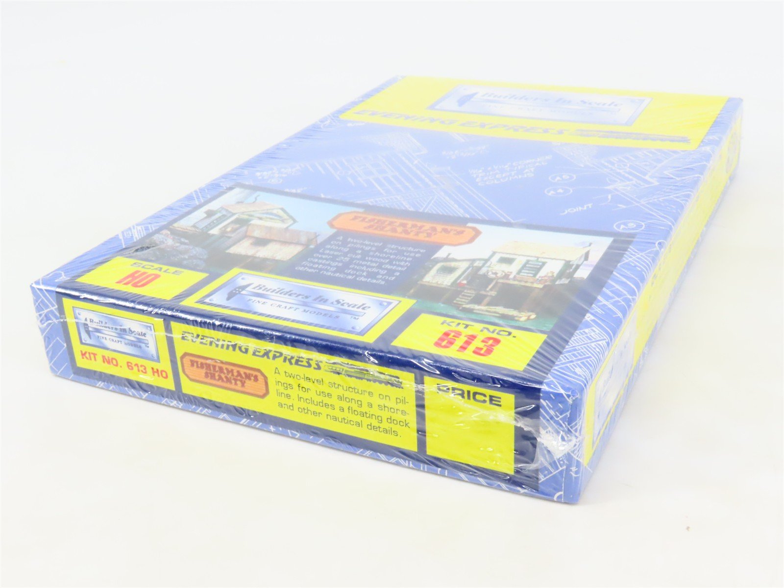 HO Builders In Scale Evening Express Laser Kit #613 Fisherman's Shanty - SEALED