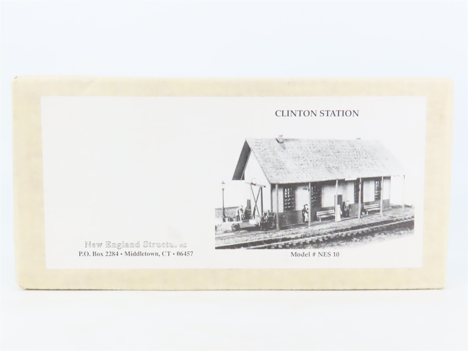 HO 1/87 Scale New England Structures Craftsman Kit #NES10 Clinton Station