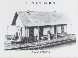 HO 1/87 Scale New England Structures Craftsman Kit #NES10 Clinton Station
