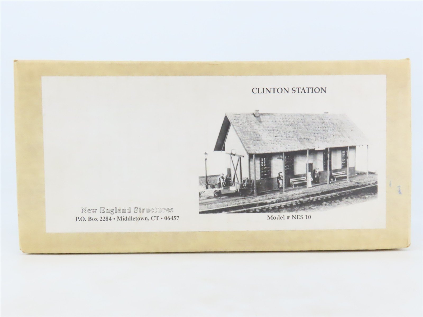 HO 1/87 Scale New England Structures Craftsman Kit #NES10 Clinton Station