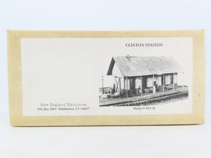 HO 1/87 Scale New England Structures Craftsman Kit #NES10 Clinton Station