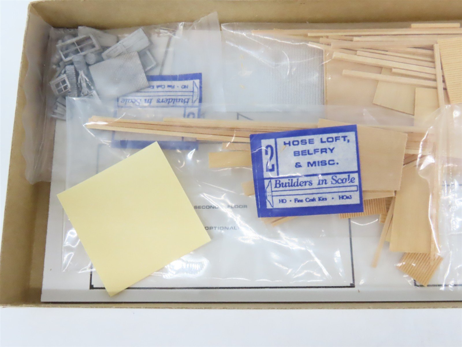 HO 1/87 Builders In Scale Craftsman Kit #605 The C.G.&T. Hose Co.