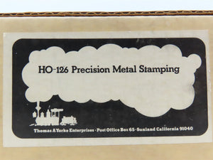 HO 1/87 Scale Thomas A. Yorke Hydrocal Kit #HO-126 Precision Metal Stamping