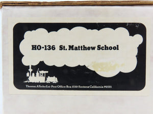 HO 1/87 Scale Thomas A. Yorke Hydrocal Kit #HO-136 St. Matthew School