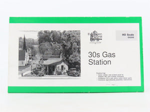 HO 1/87 Scale Evergreen Hill Designs Craftsman Kit #EH206 30's Gas Station