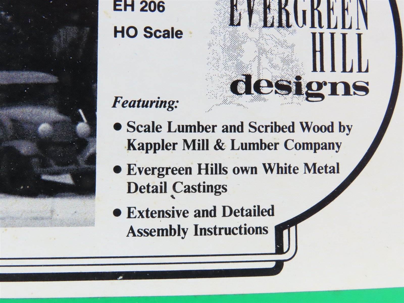 HO 1/87 Scale Evergreen Hill Designs Craftsman Kit #EH206 30's Gas Station