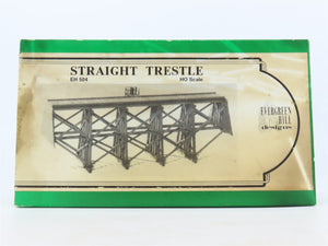 HO Scale Evergreen Hill Designs Craftsman Kit #EH504 Straight Trestle Bridge