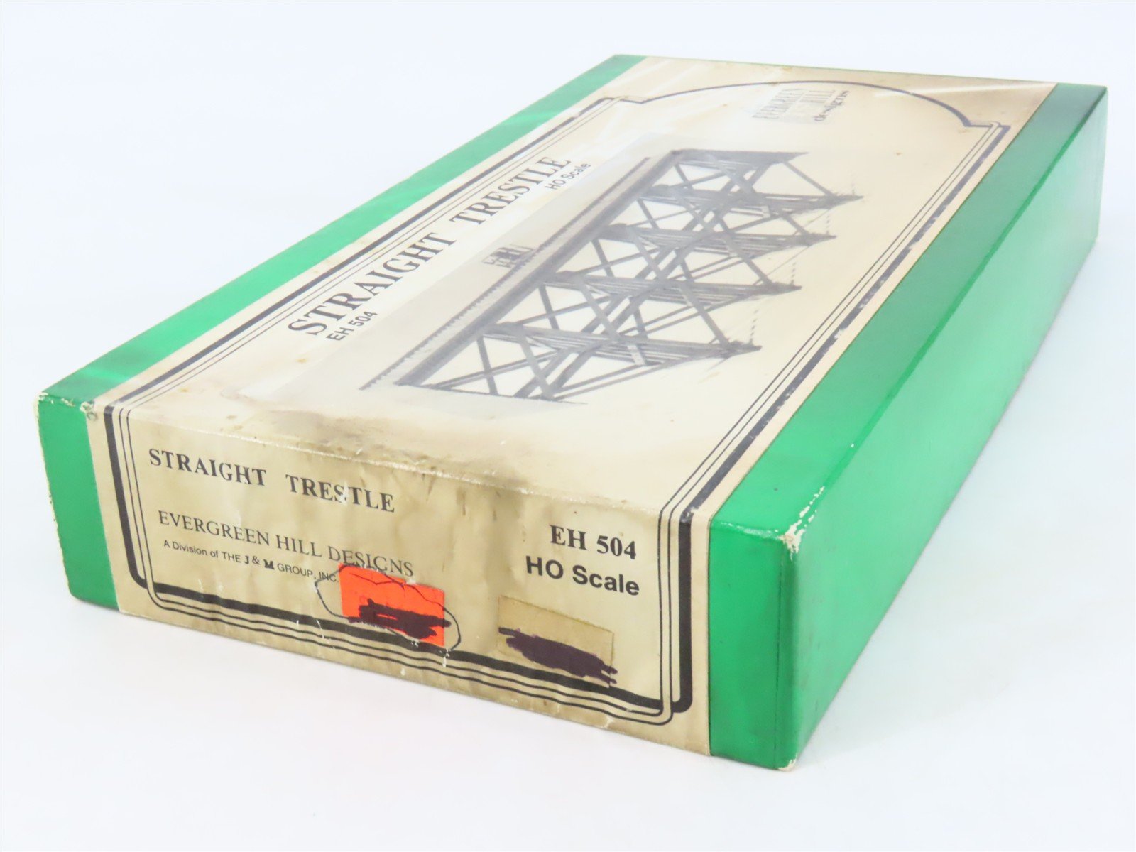 HO Scale Evergreen Hill Designs Craftsman Kit #EH504 Straight Trestle Bridge