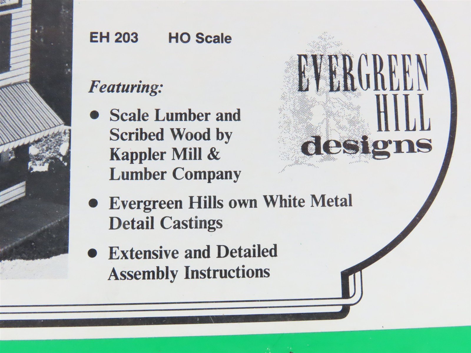 HO 1/87 Scale Evergreen Hill Designs Craftsman Kit #EH203 Ash Drugs Store