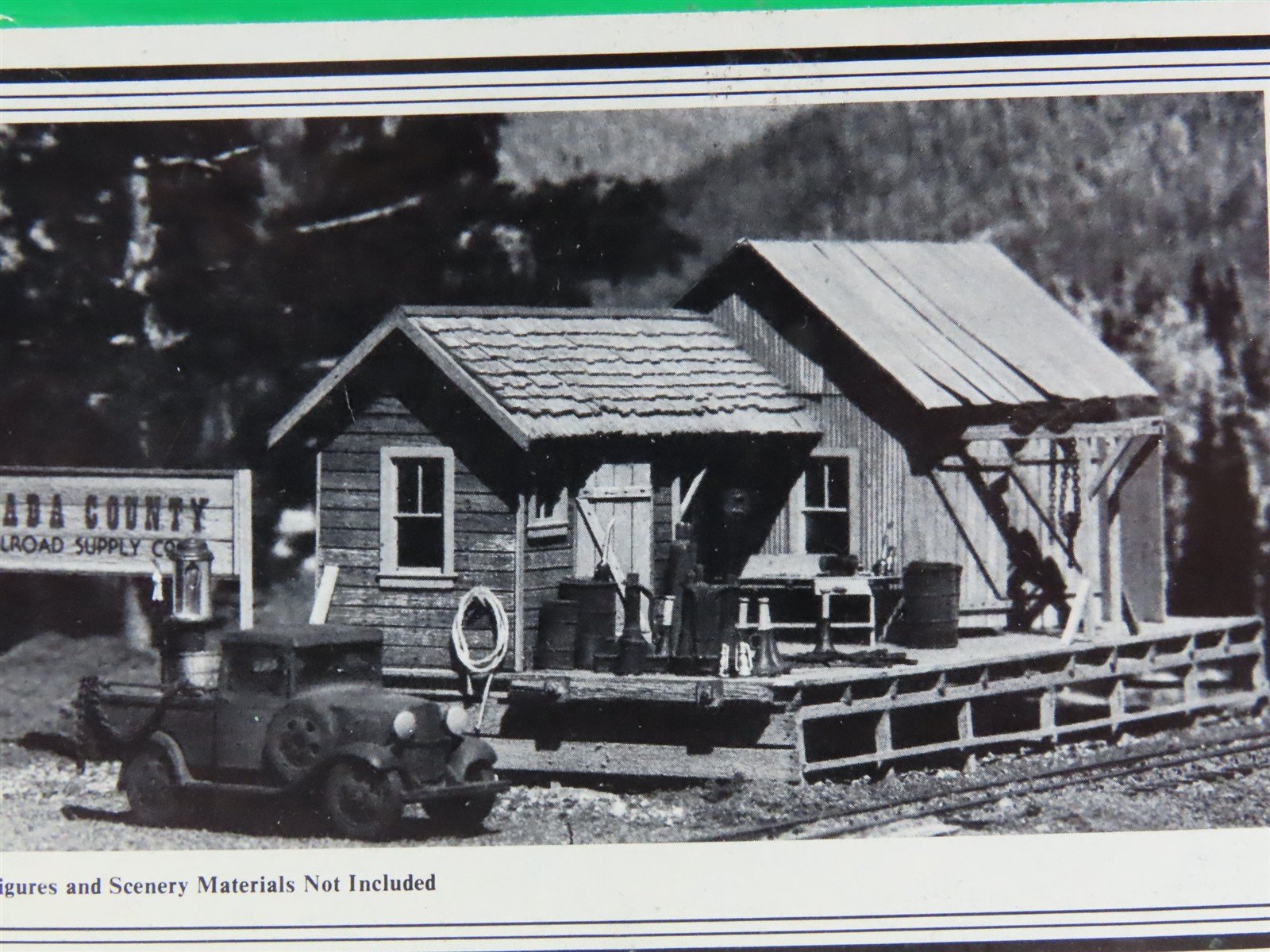 HO Evergreen Hill Designs Craftsman Kit #EH208 Nevada County Railroad Supply