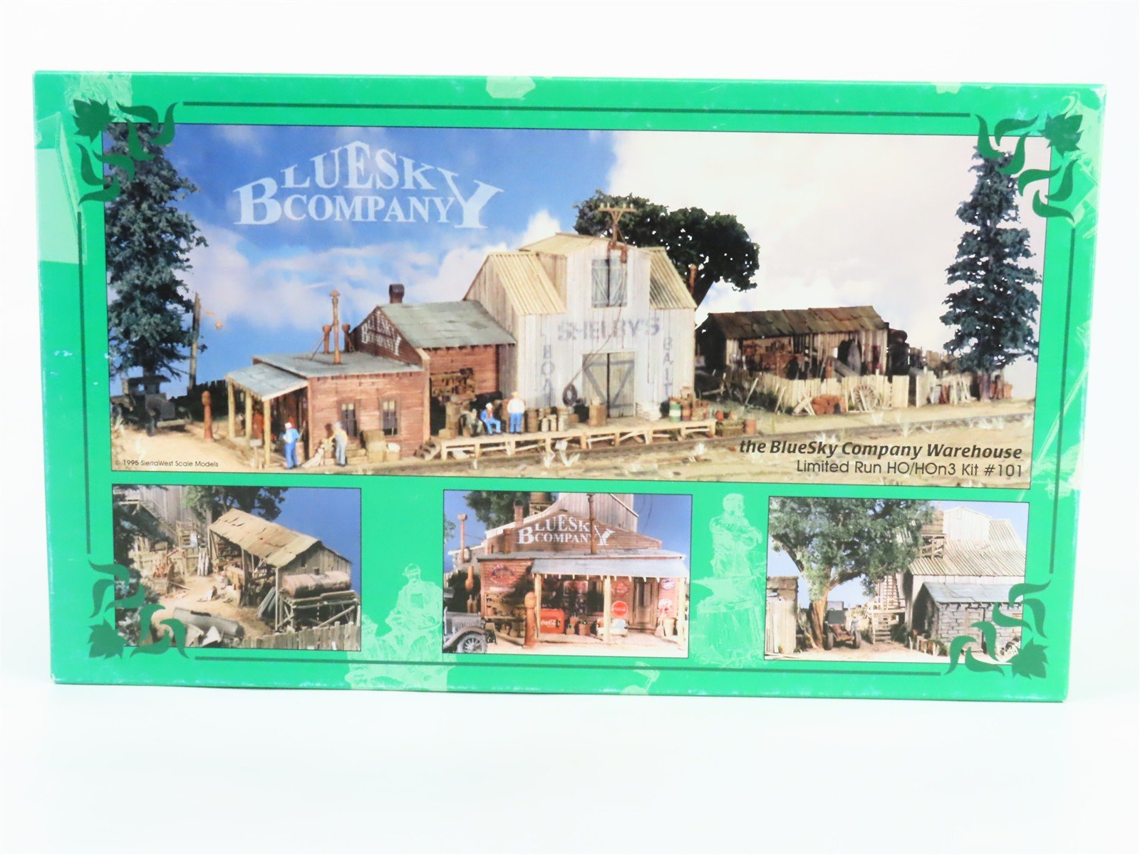 HO/HOn3 Scale Sierra West 101 BlueSky Company Warehouse Building Kit