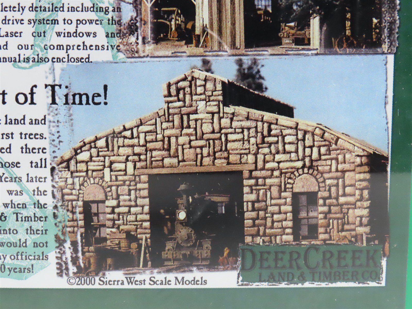 HO/HOn3 Scale Sierra West 104 The Machine Shop at Deer Creek Building Kit