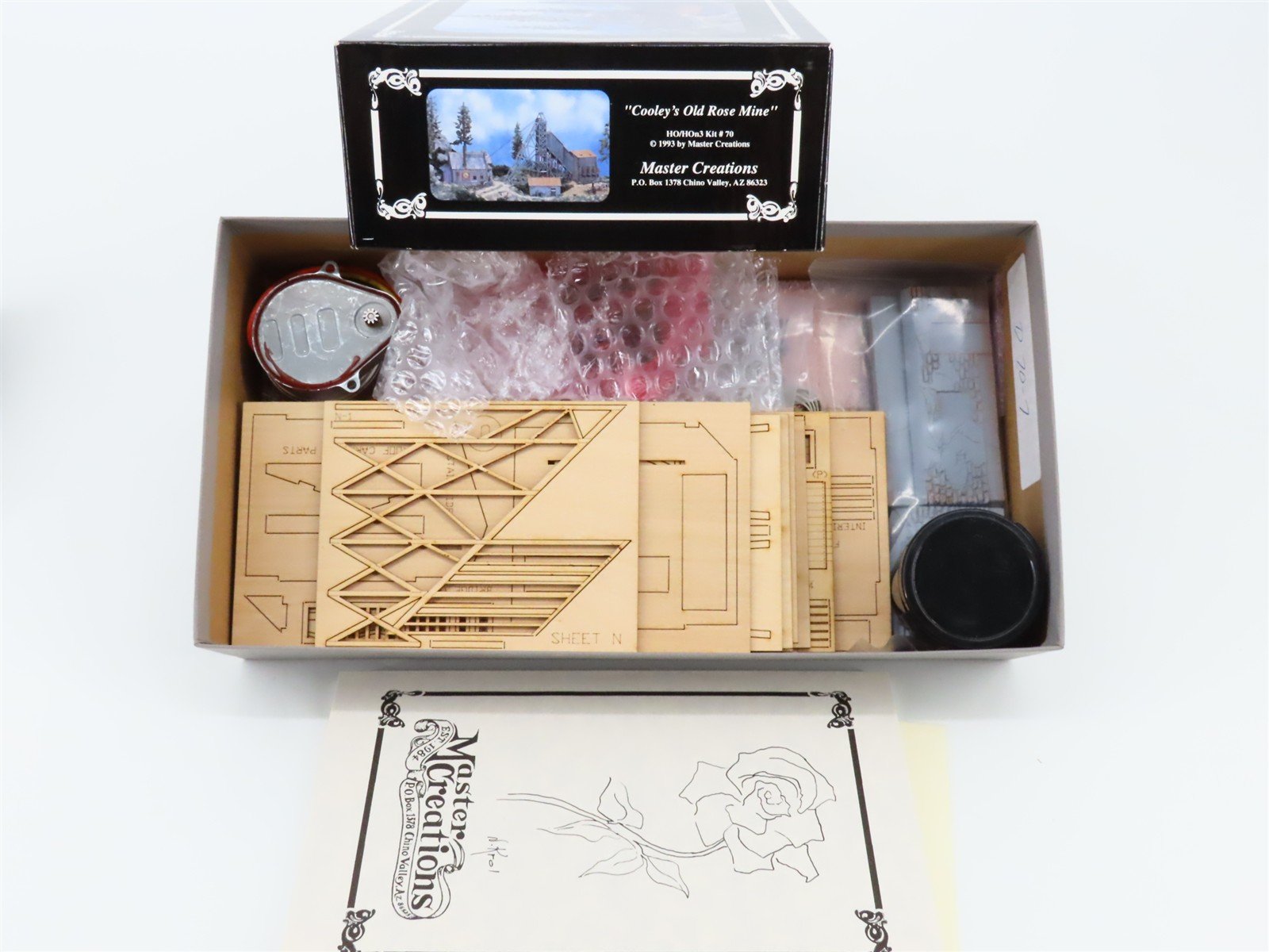 HO/HOn3 Scale Master Creations 70 Cooley's Old Rose Mine Building Kit
