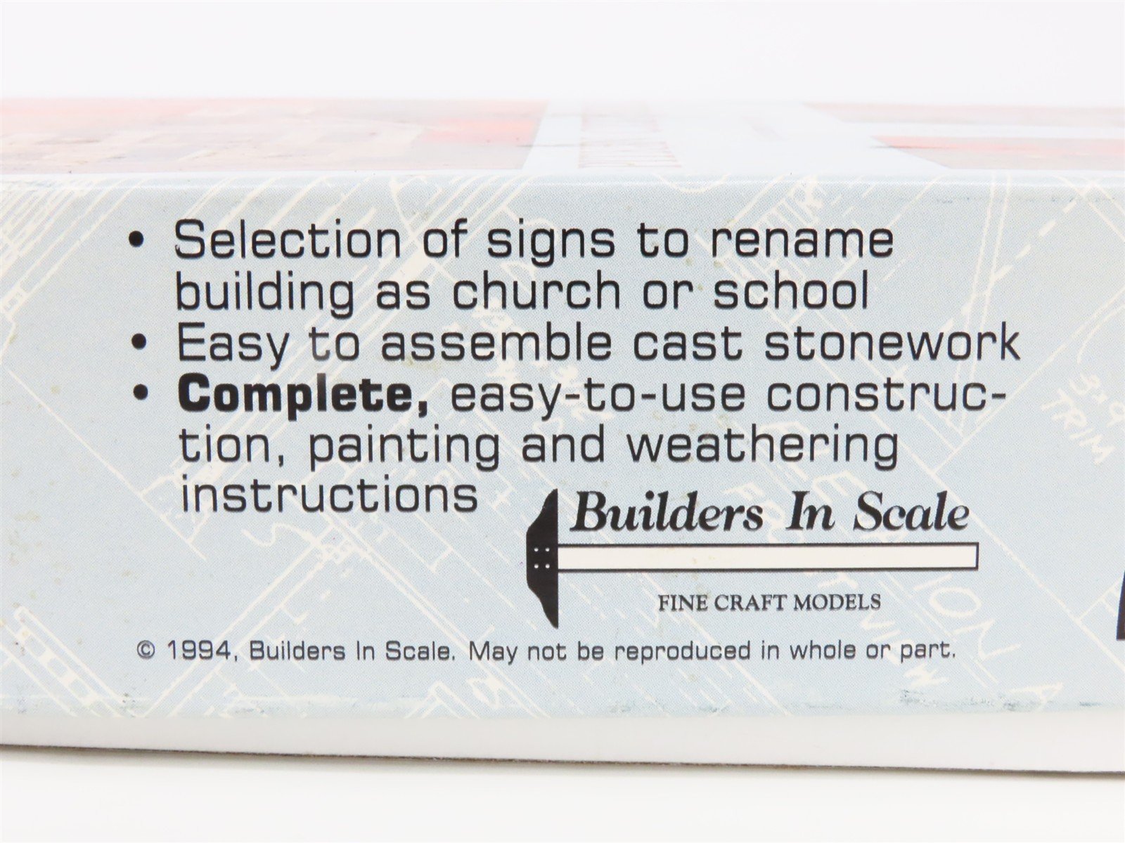 HO Scale Builder in Scale 10 Pitkin City Hall Building Kit