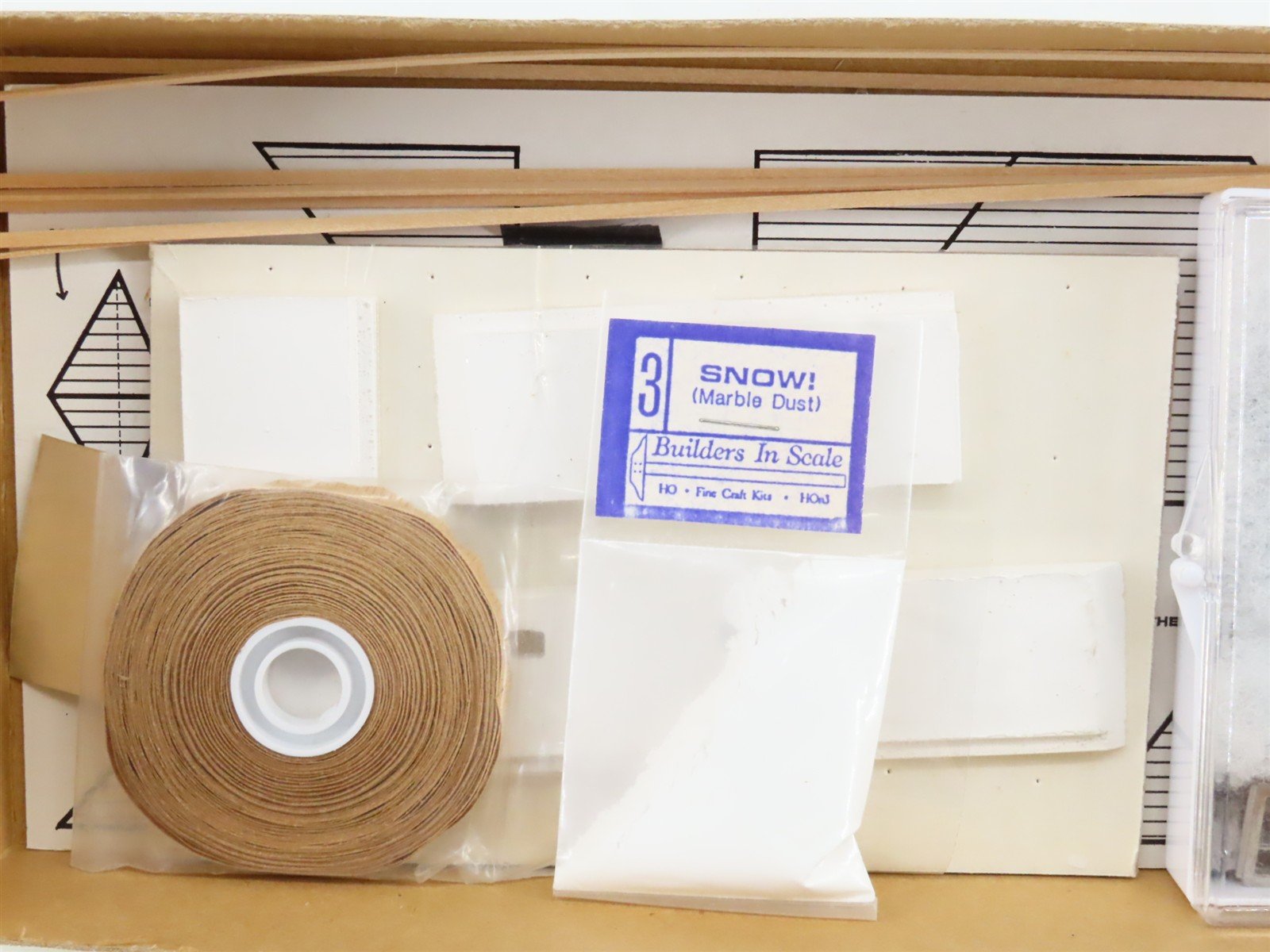 HO Scale Builder in Scale 7 Tennessee Pass Depot Building Kit