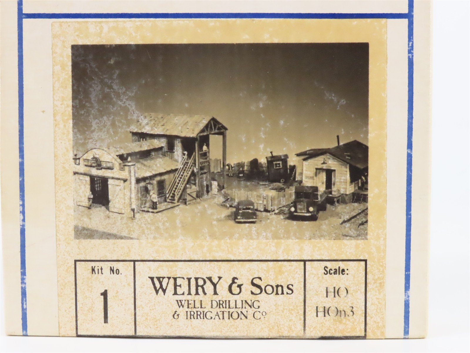 HO Builder in Scale 1 Weiry & Sons Well Drilling & Irrigation Building Kit