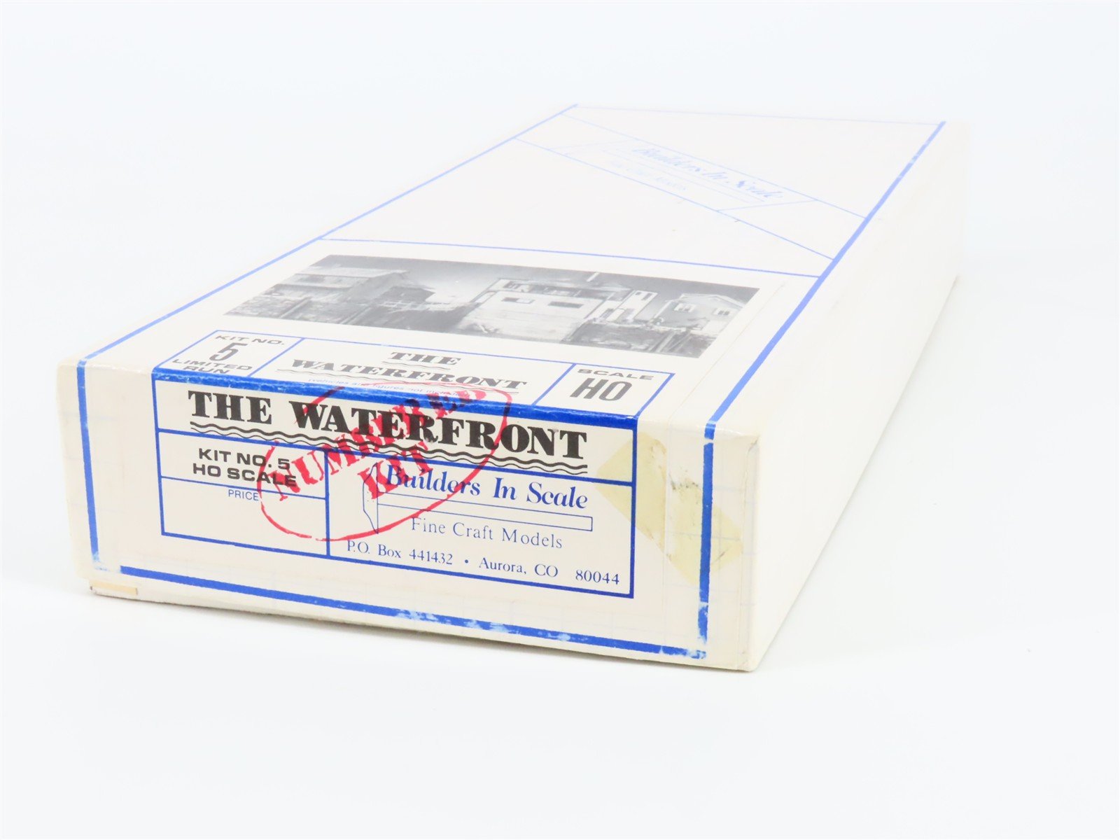 HO Scale Builders in Scale 5 The Waterfront Building Kit