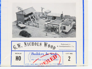 HO Scale Builders in Scale 2 G.W. Nichols Wood Building Kit