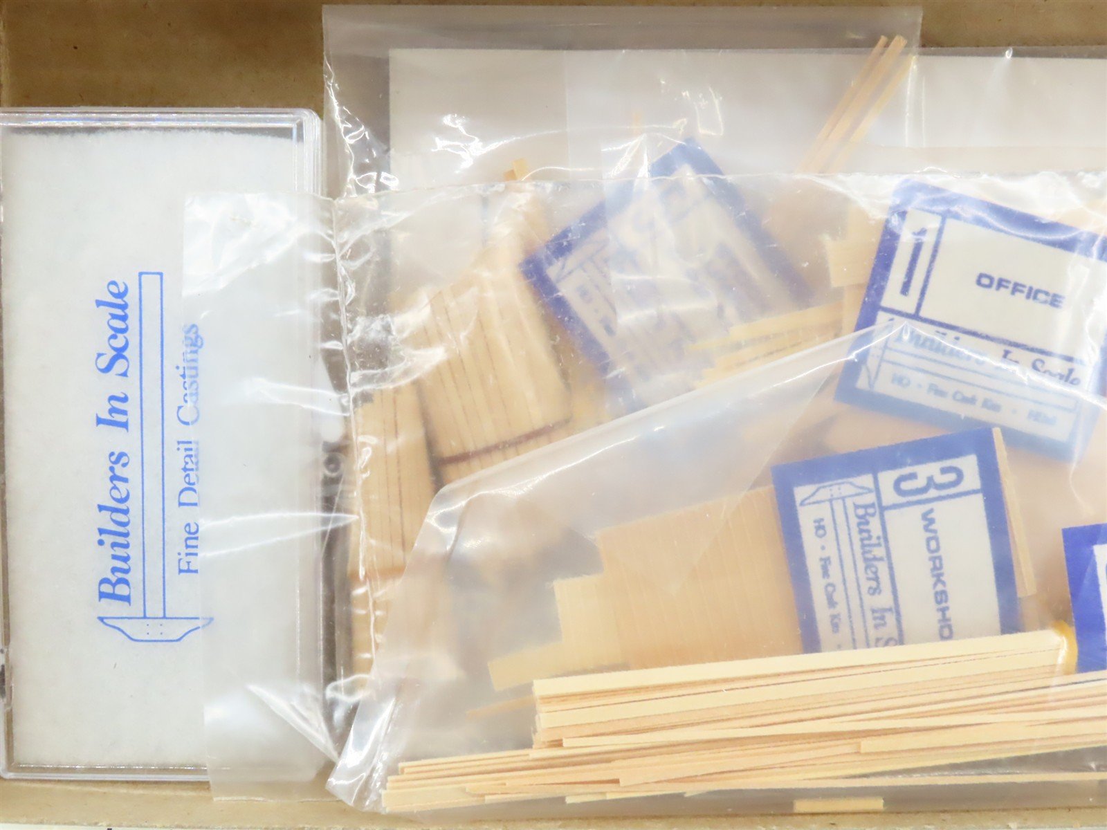 HO Scale Builders in Scale 2 G.W. Nichols Wood Building Kit