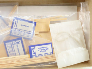 HO Scale Builders in Scale 2 G.W. Nichols Wood Building Kit