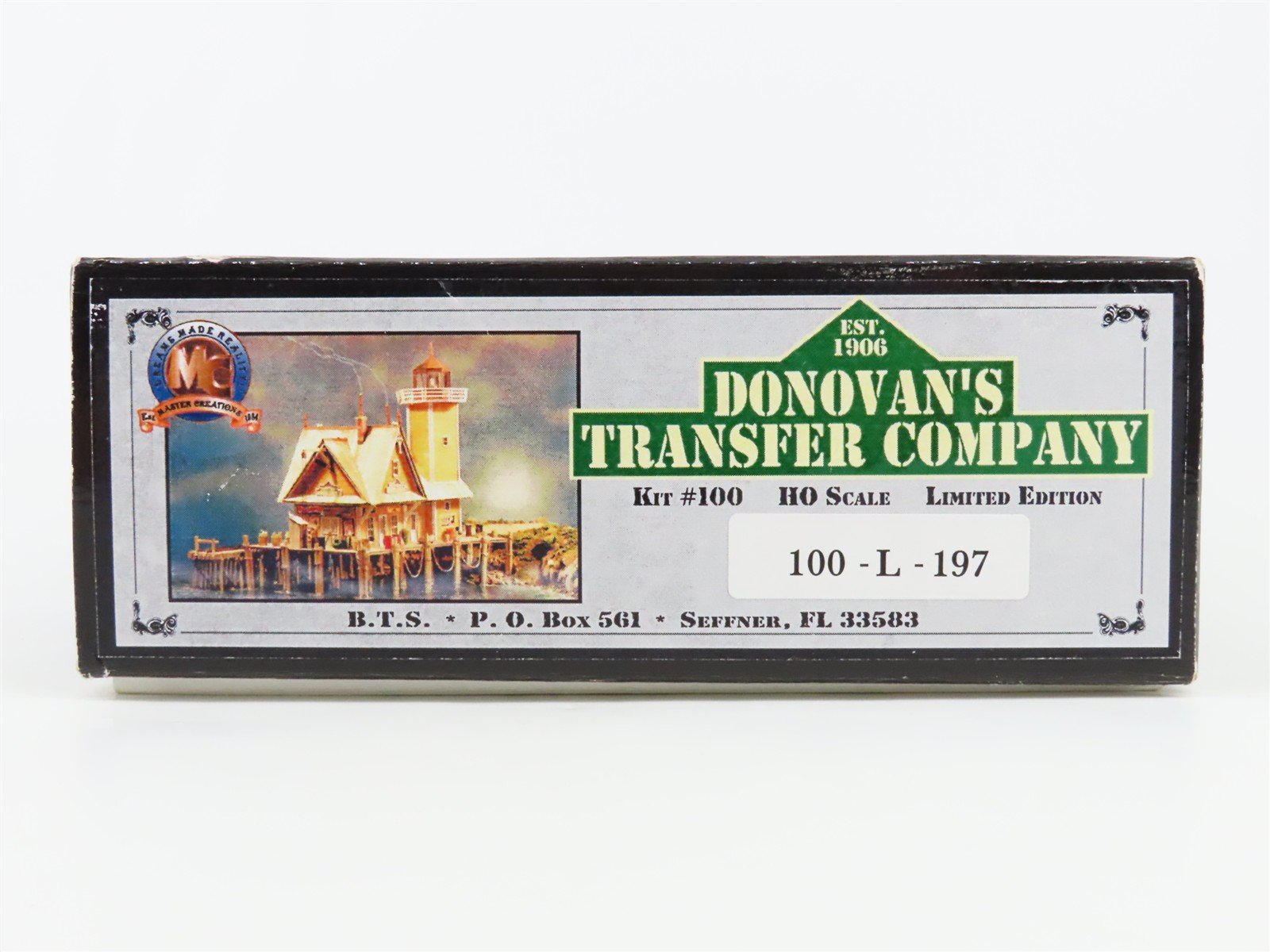 HO Scale Master Creations 100-L-197 Donovan's Transfer Company Building Kit