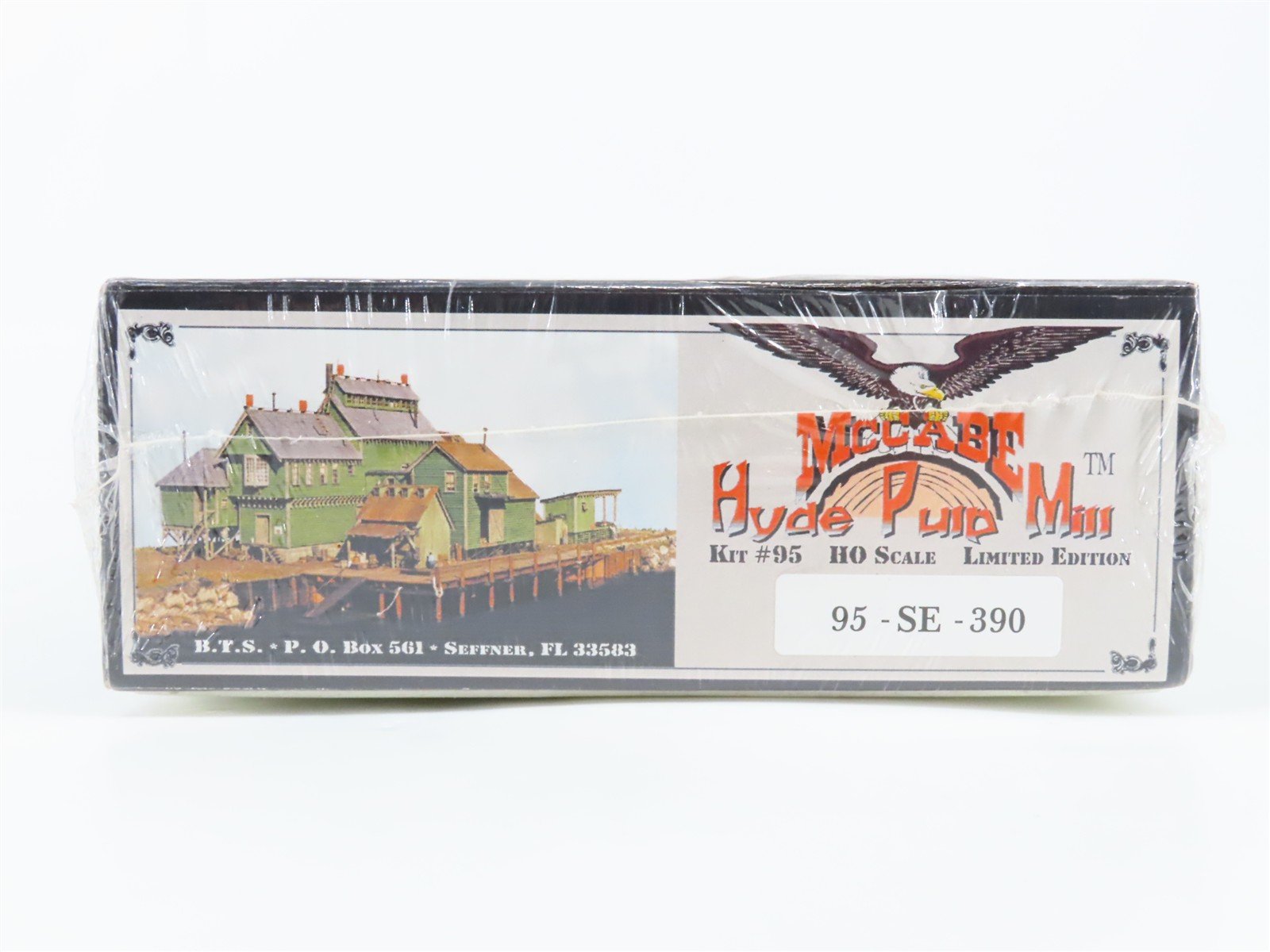 HO Scale Master Creations 95-SE-390 McCabe Hyde Pulp Mill Building Kit SEALED