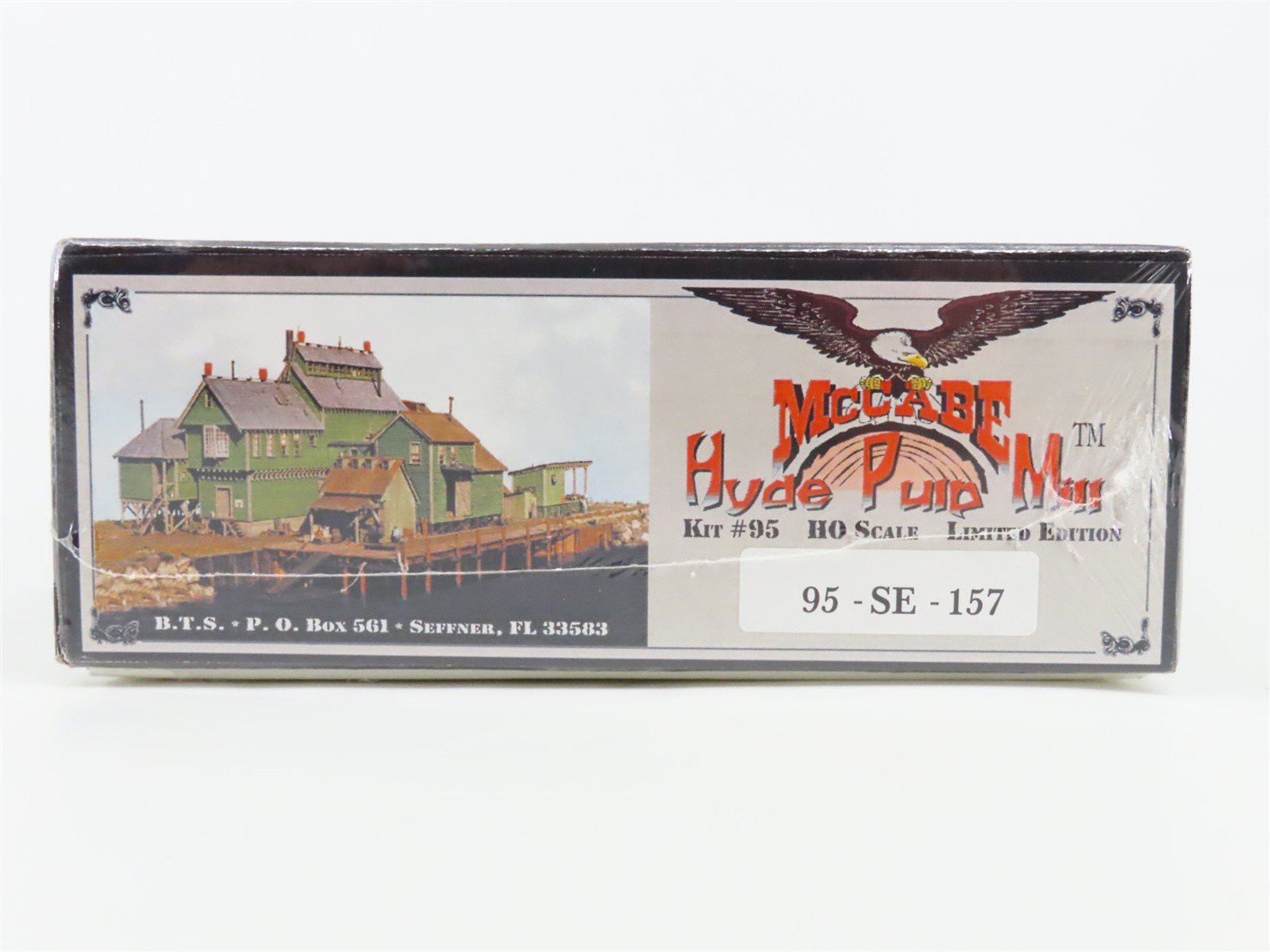 HO Scale Master Creations 95-SE-157 McCabe Hyde Pulp Mill Building Kit SEALED