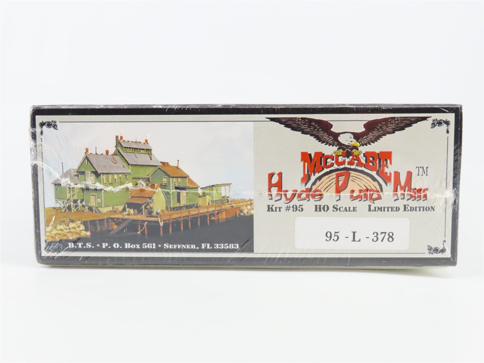 HO Scale Master Creations 95-L-378 McCabe Hyde Pulp Mill Building Kit SEALED