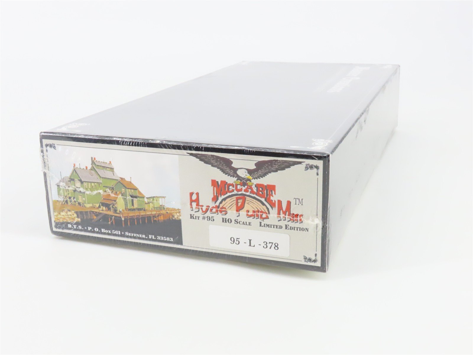 HO Scale Master Creations 95-L-378 McCabe Hyde Pulp Mill Building Kit SEALED