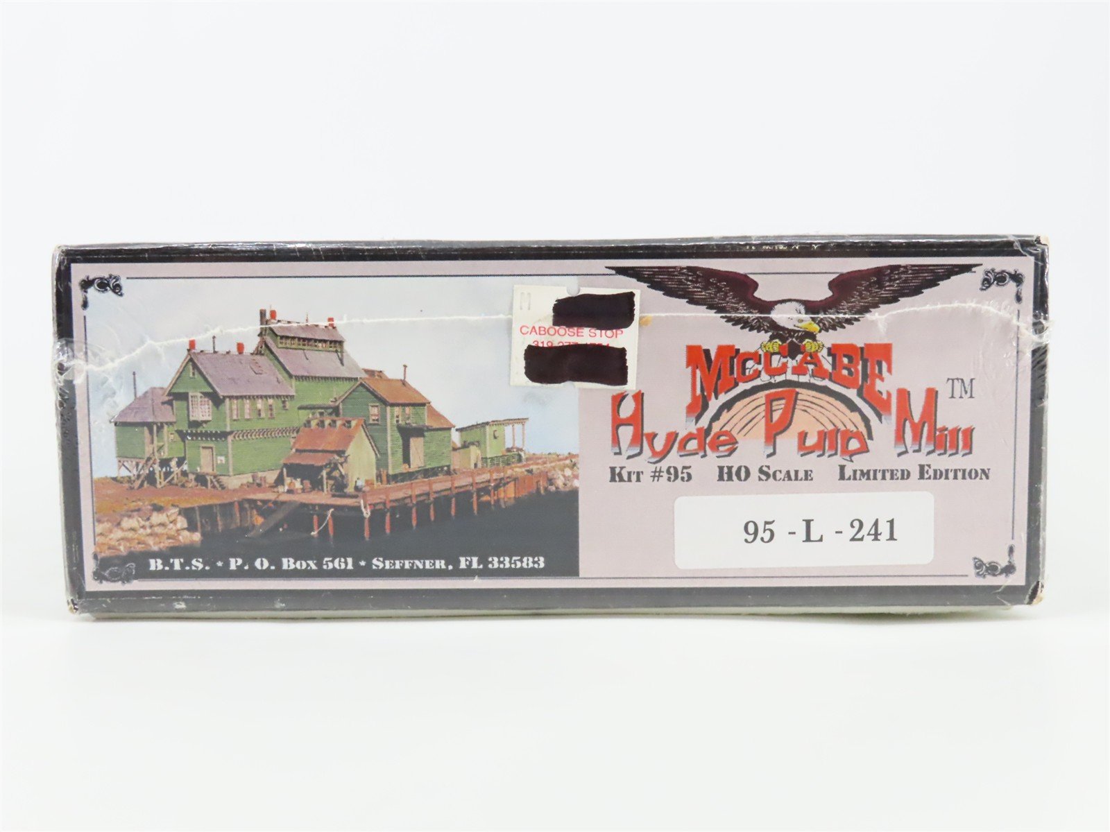 HO Scale Master Creations 95-L-241 McCabe Hyde Pulp Mill Building Kit SEALED