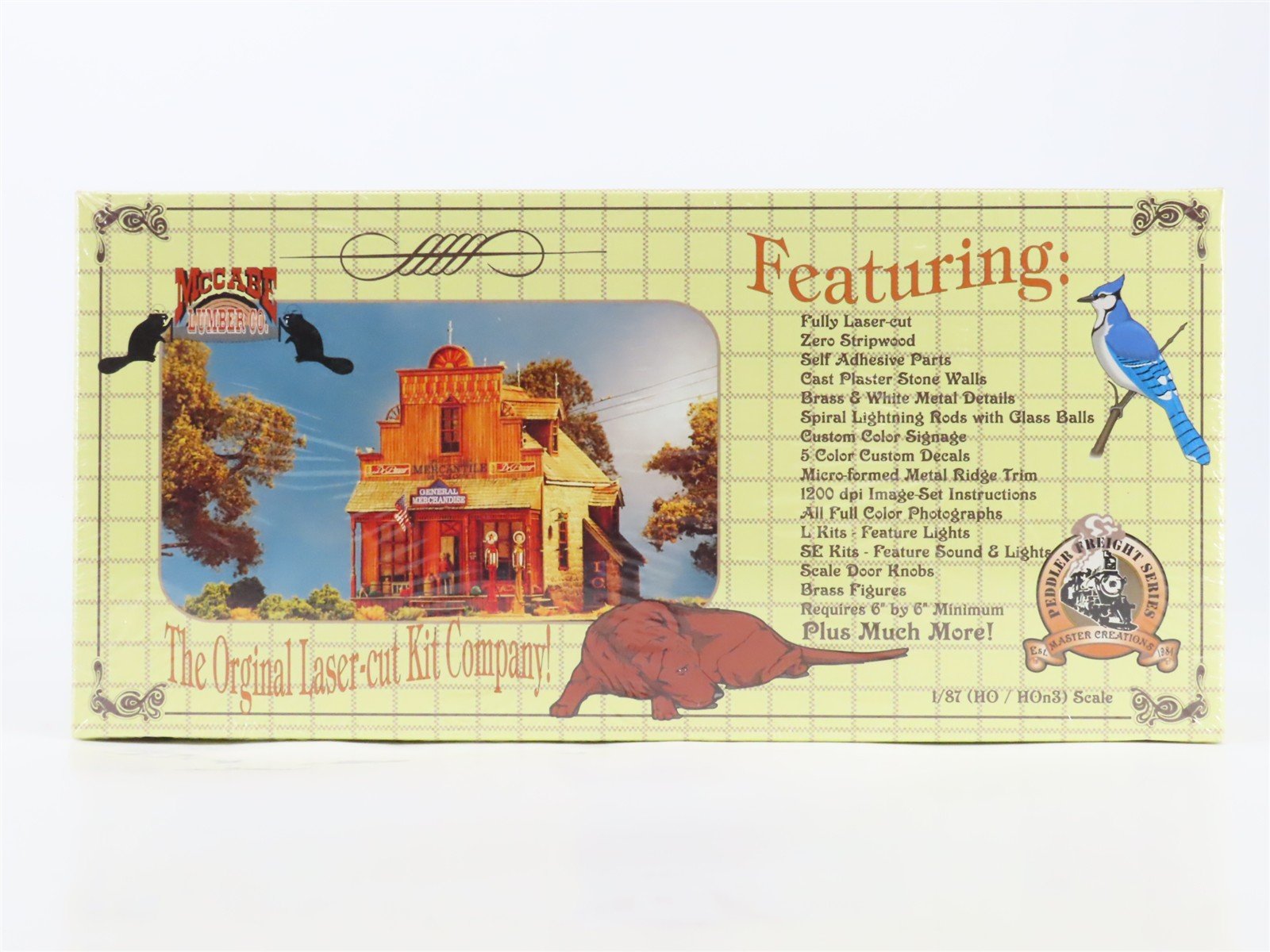 HO Master Creations 215-SE-397 McCabe Lumber Company Store Building Kit SEALED