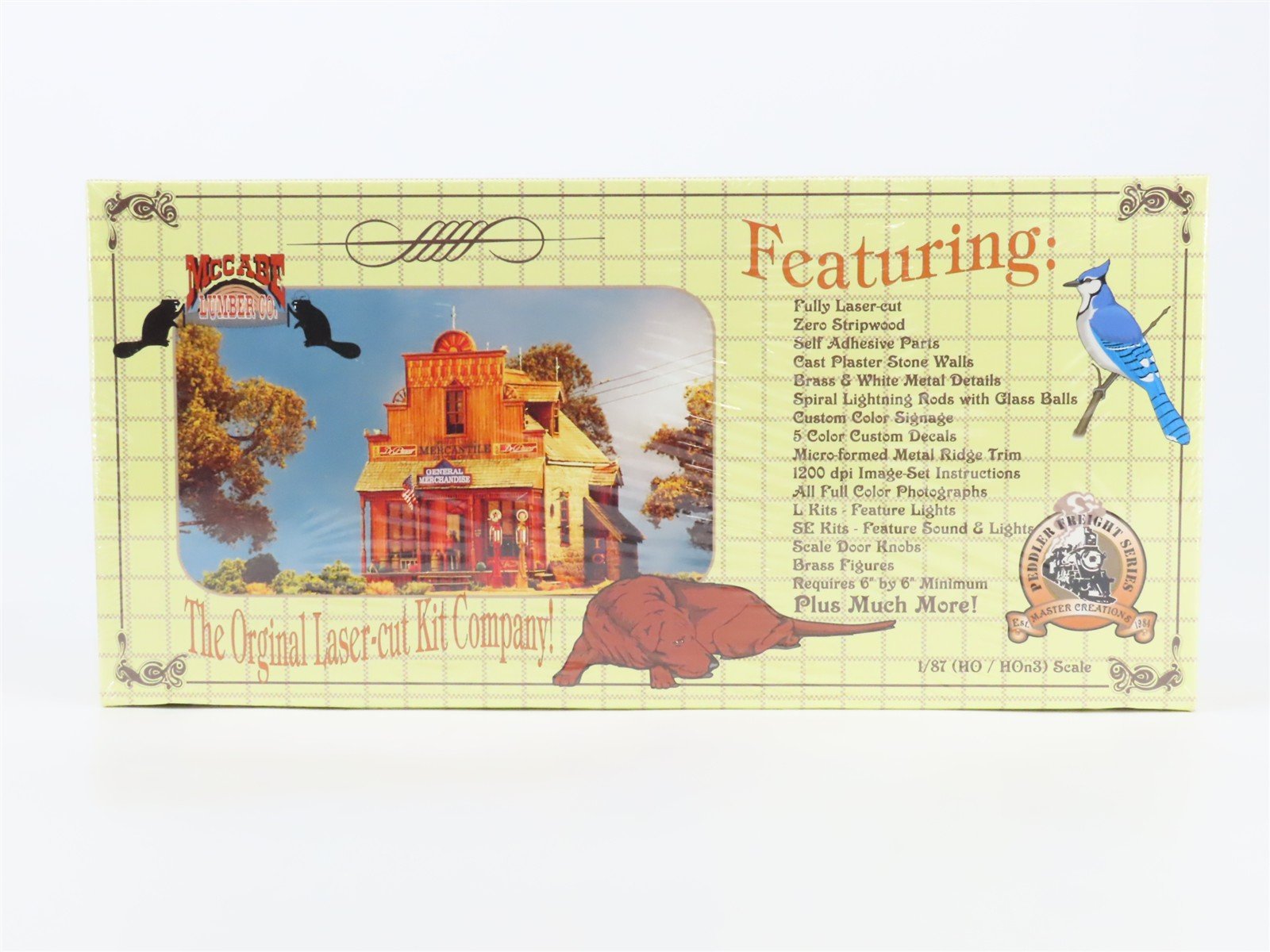 HO Master Creations 215-SE-443 McCabe Lumber Company Store Building Kit SEALED