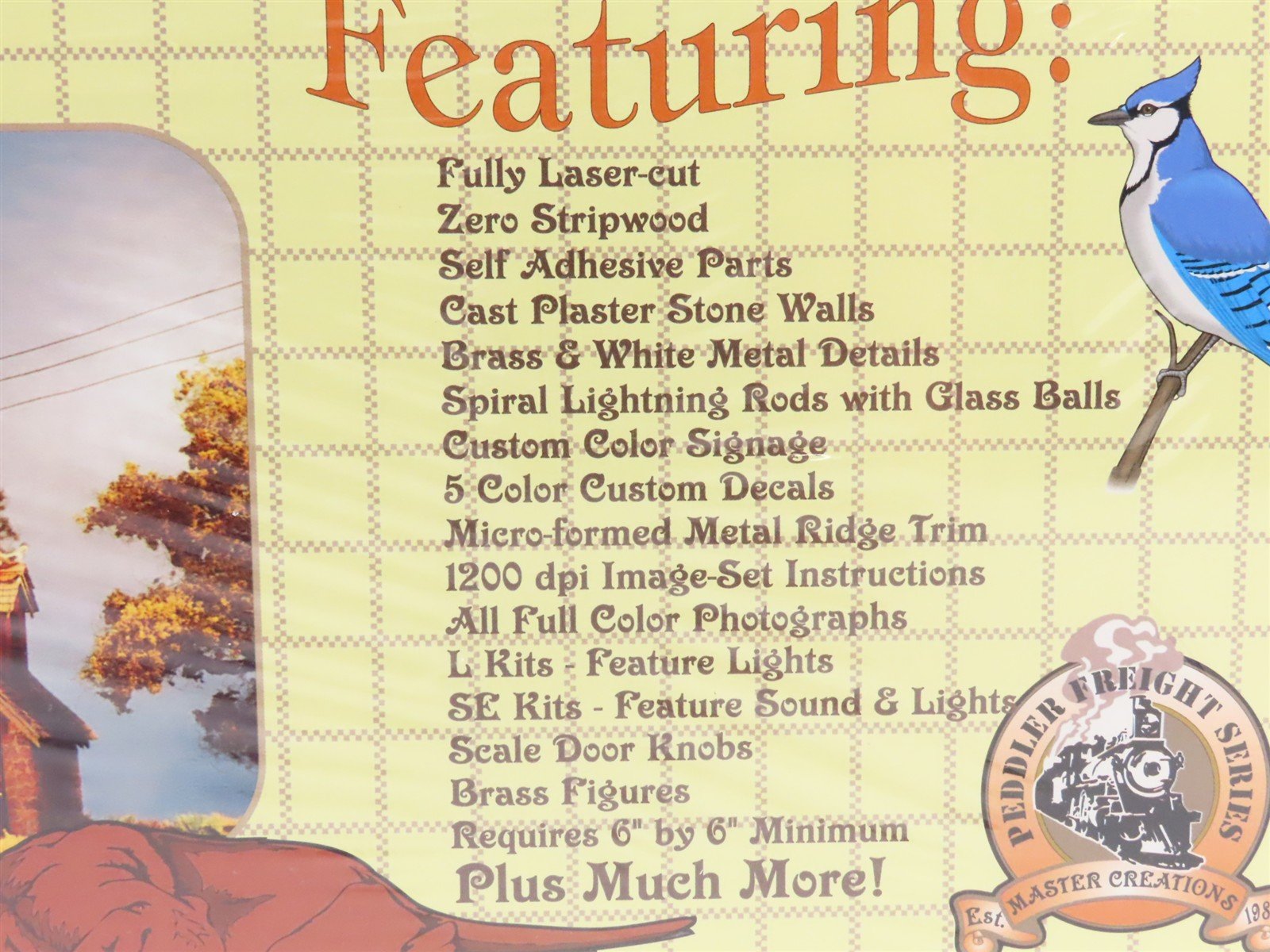 HO Master Creations 215-SE-443 McCabe Lumber Company Store Building Kit SEALED