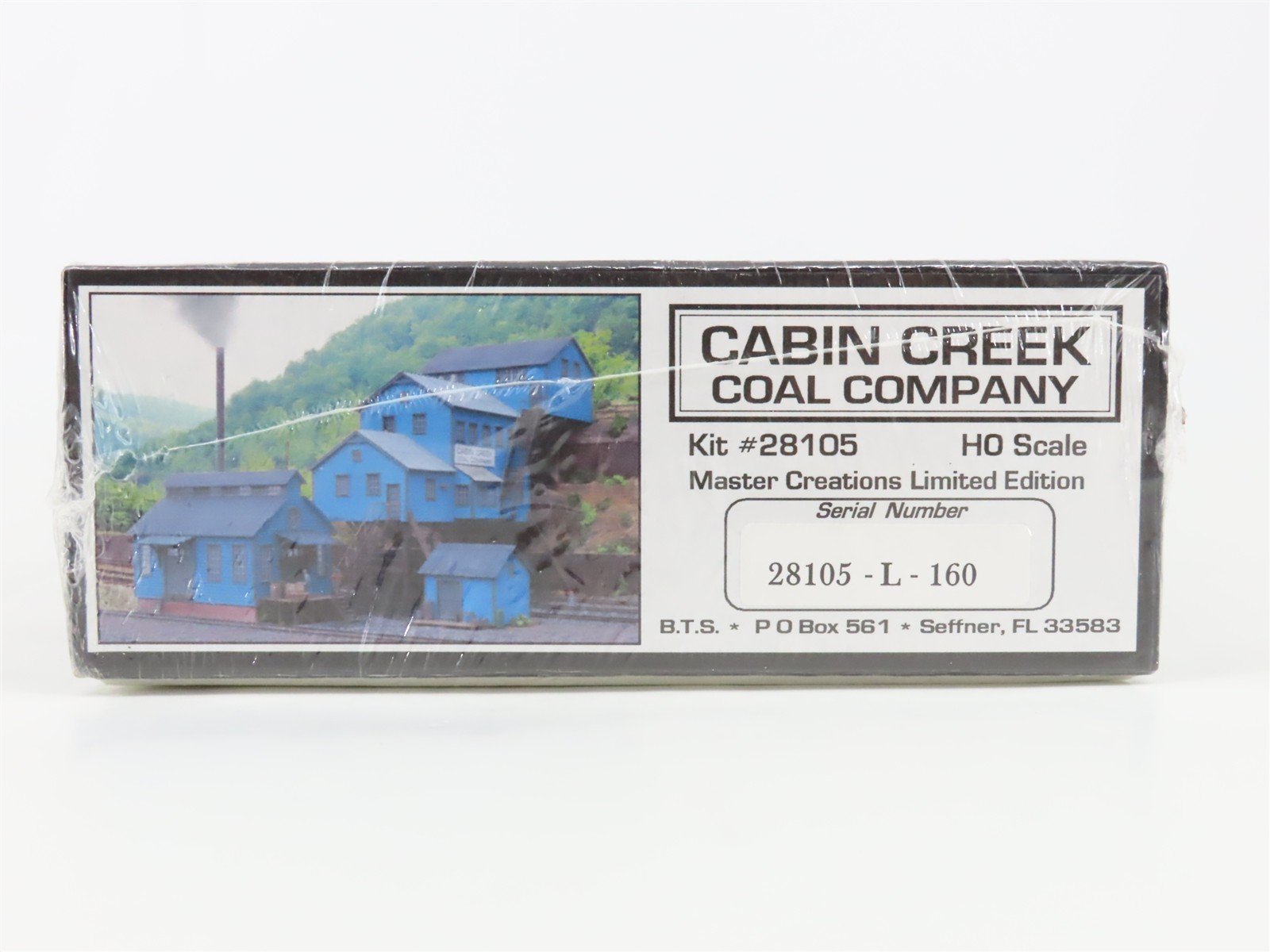 HO Master Creations 28105-L-160 Cabin Creek Coal Company Building Kit SEALED