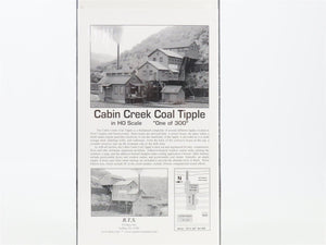 HO Master Creations 28105-L-160 Cabin Creek Coal Company Building Kit SEALED