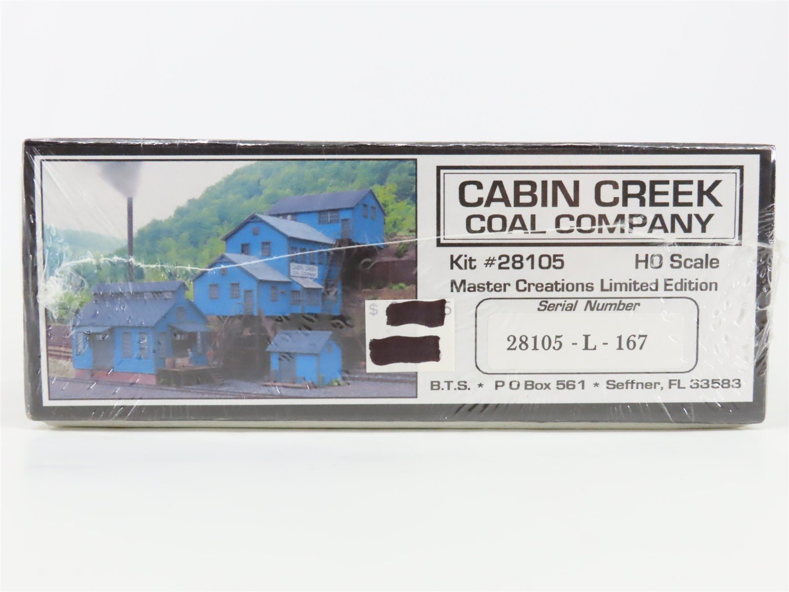 HO Master Creations 28105-L-167 Cabin Creek Coal Company Building Kit SEALED
