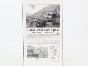 HO Master Creations 28105-L-167 Cabin Creek Coal Company Building Kit SEALED