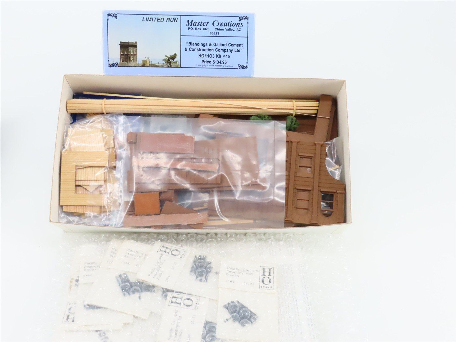 HO/HOn3 Scale Master Creations 45 Blandings & Gallard Cement Co Building Kit