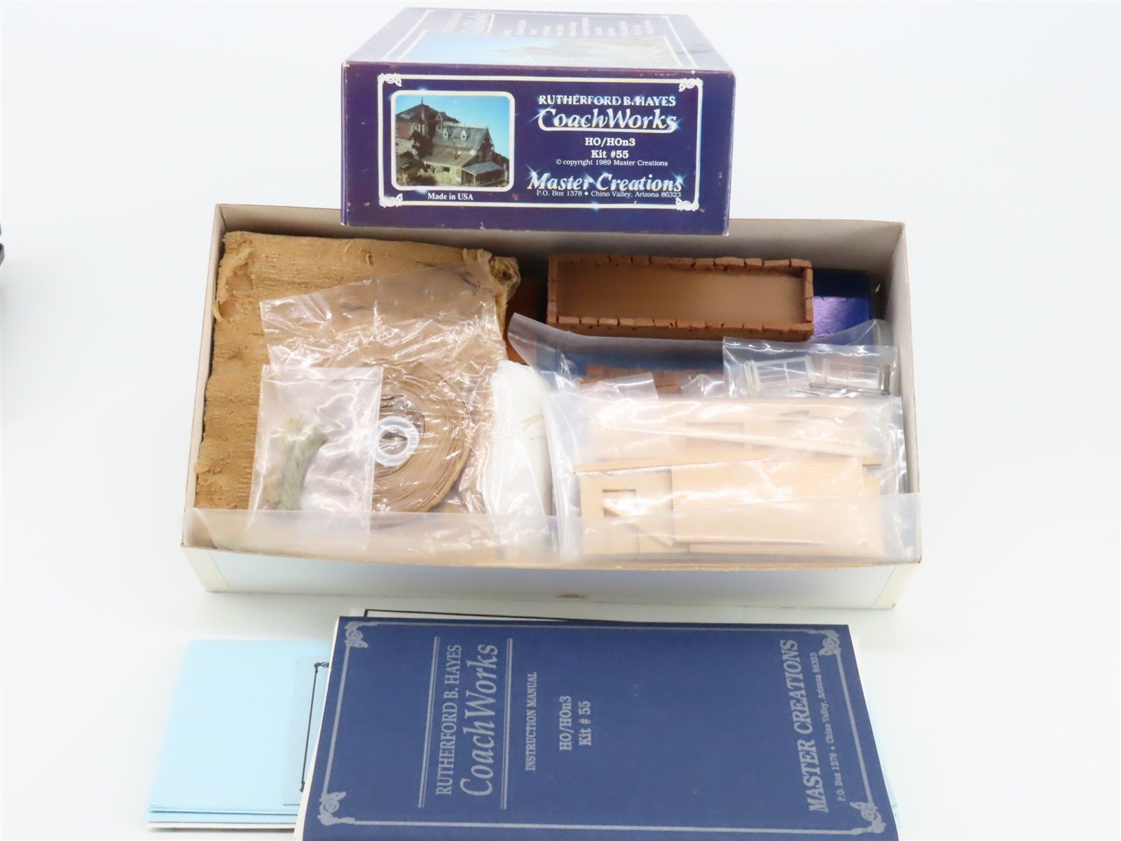 HO/HOn3 Scale Master Creations 55 Rutherford B Hayes. Coach Works Building Kit