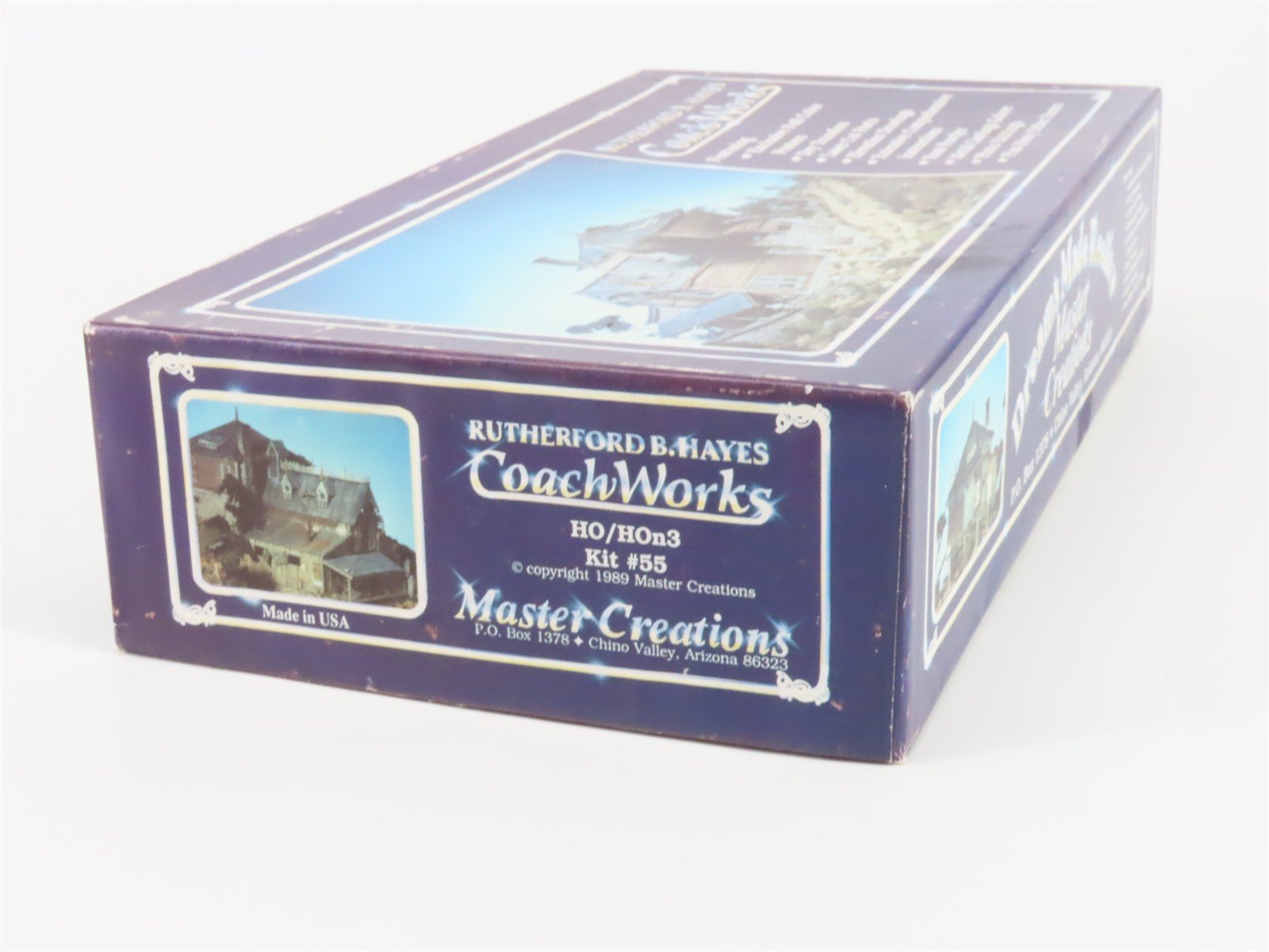 HO/HOn3 Scale Master Creations 55 Rutherford B Hayes. Coach Works Building Kit