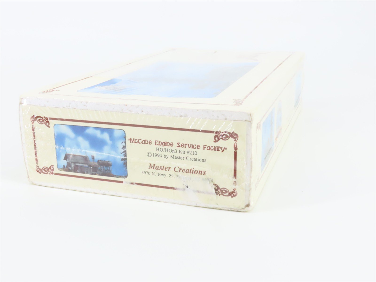 HO Master Creations 210 McCabe Engine Service Facility Building Kit SEALED