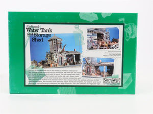 HO Scale Sierra West 202 Water Tank & Storage Shed Building Kit