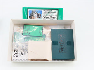 HO Scale Sierra West 202 Water Tank & Storage Shed Building Kit