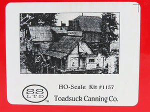 HO Scale SS Ltd 1157 Toadsuck Canning Co Building Kit