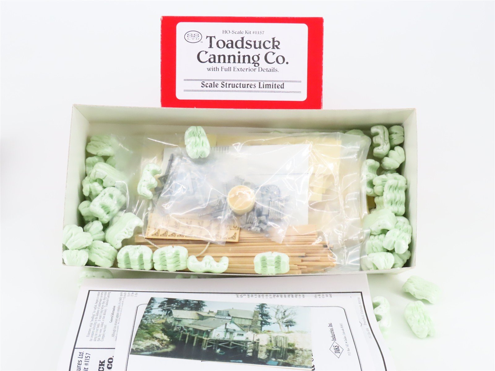 HO Scale SS Ltd 1157 Toadsuck Canning Co Building Kit