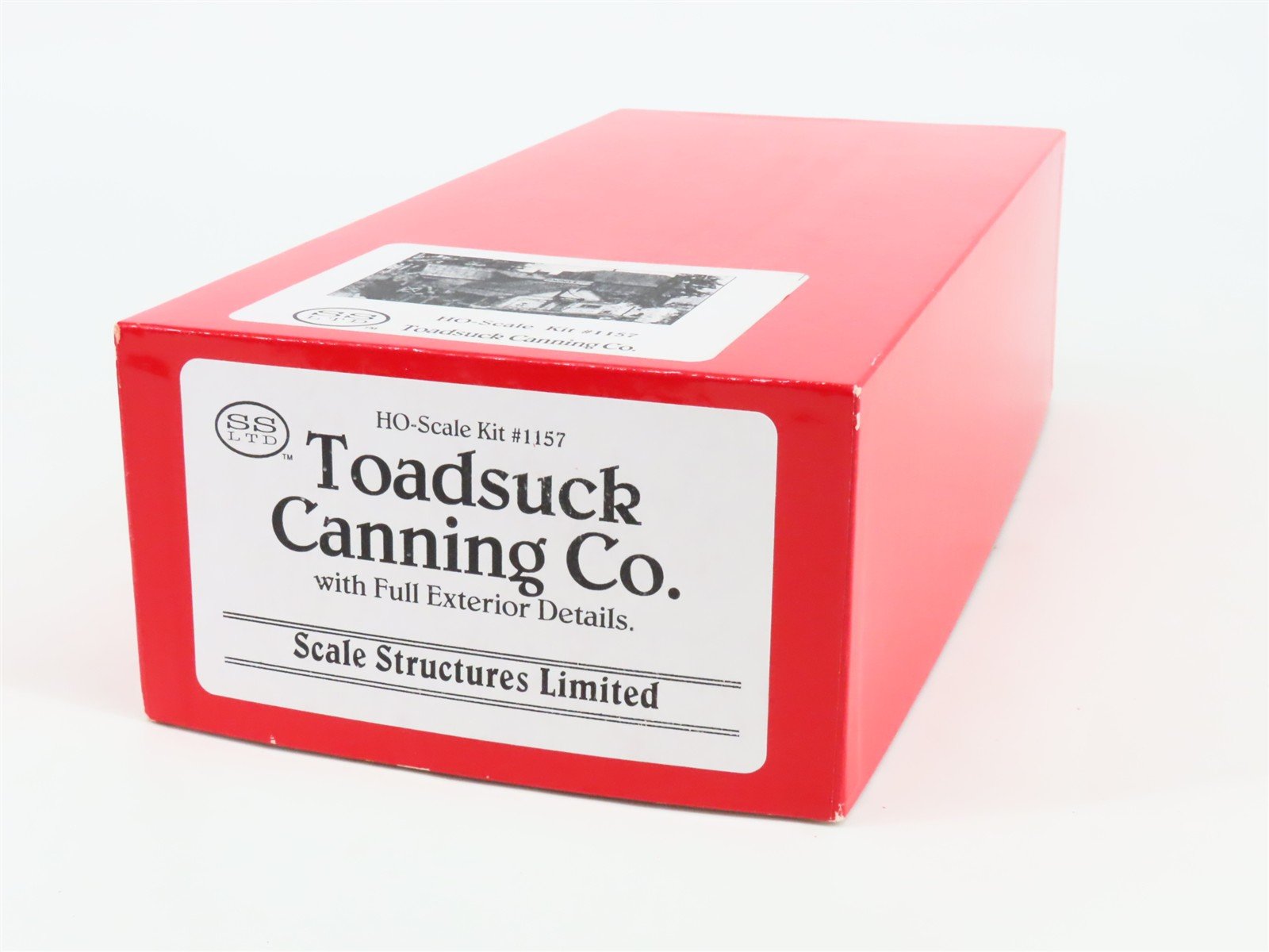 HO Scale SS Ltd 1157 Toadsuck Canning Co Building Kit