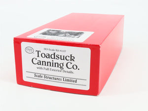 HO Scale SS Ltd 1157 Toadsuck Canning Co Building Kit