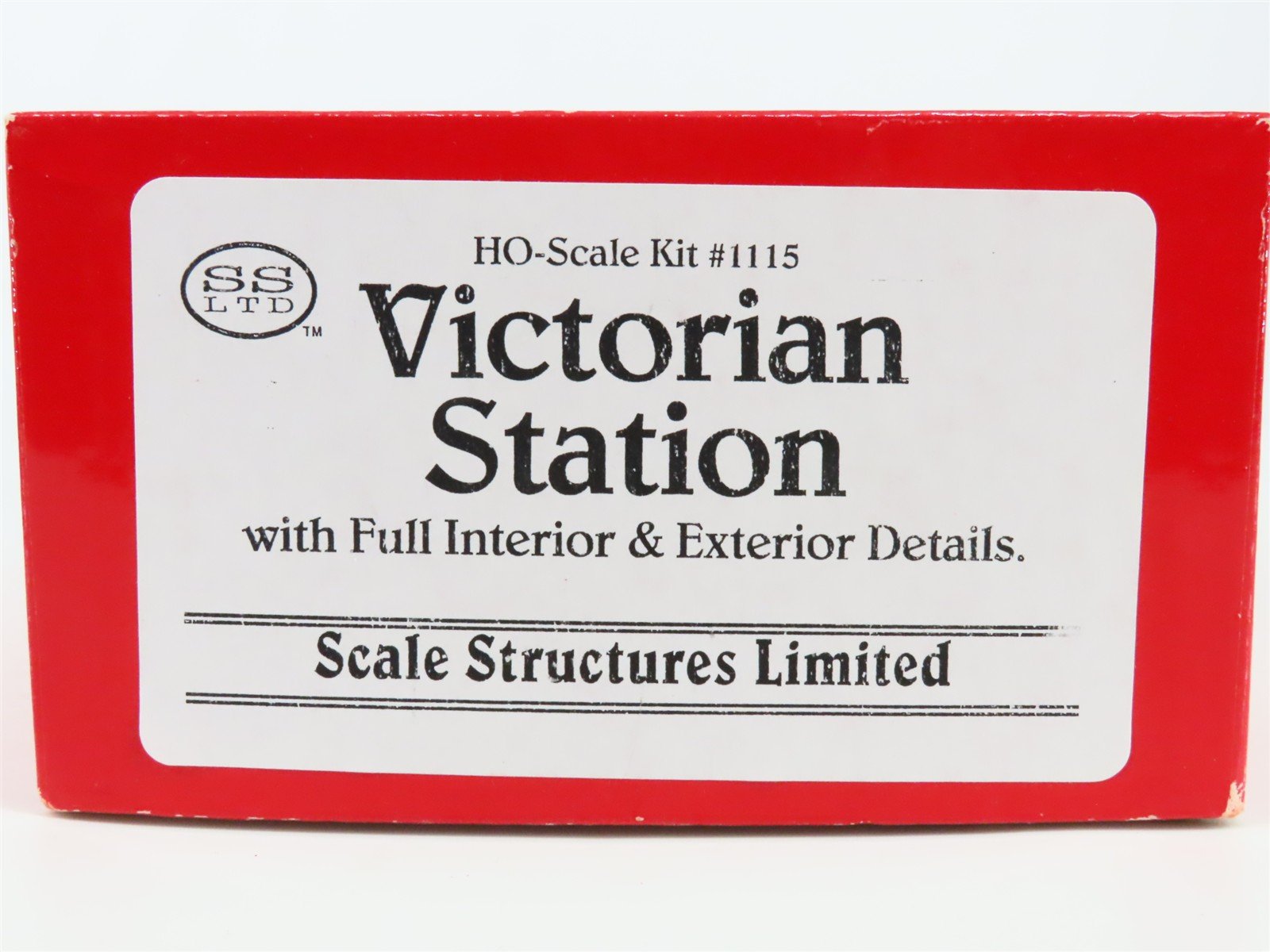 HO Scale SS Ltd 1115 Victorian Station Building Kit