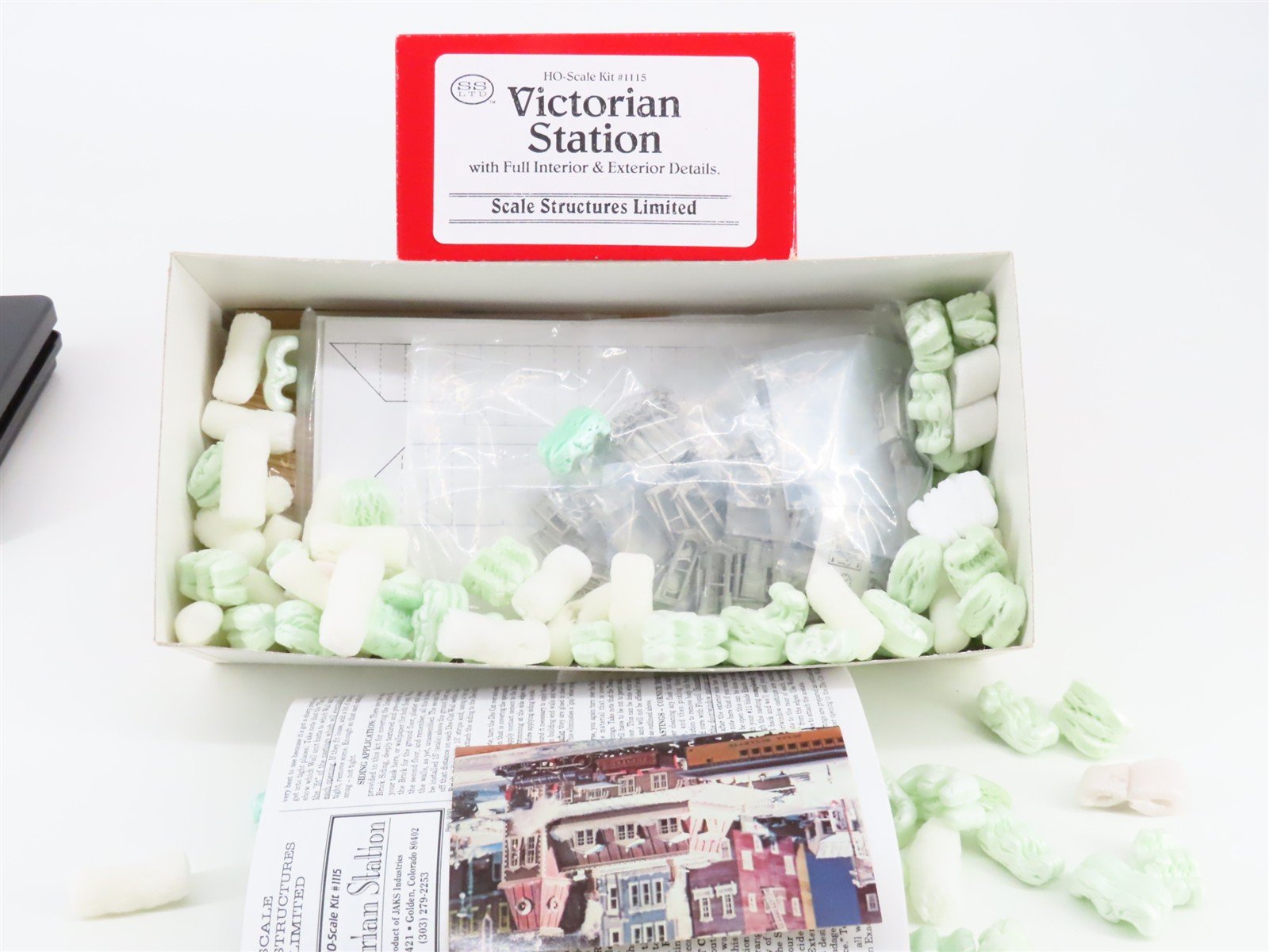 HO Scale SS Ltd 1115 Victorian Station Building Kit