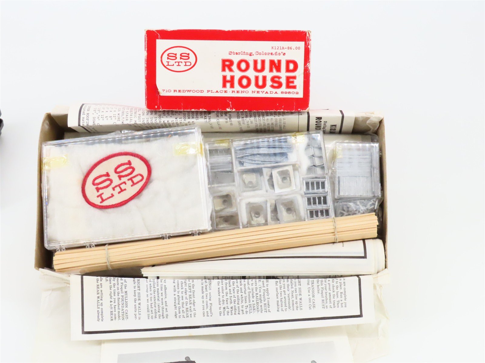 HO Scale SS Ltd K121A Sterling Colorado Roundhouse Building Kit